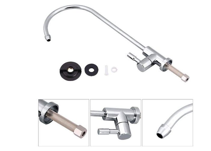 IONIX RO Tap, RO Tap Connector, RO tap for Water Purifier, Imported Ro faucet tap/faucet for under sink water purifier/All Ro water purifiers, Stainless Steel Tap, RO Drinking Water Filter - Image 3