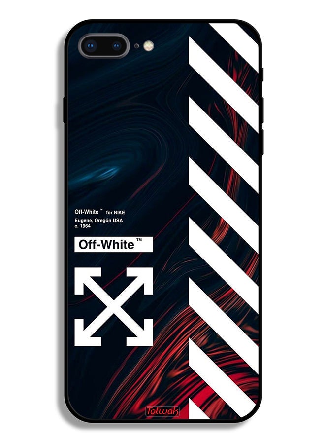 Tolwak Apple iPhone 7 Plus Protective Case Off White Sticker - Image 2