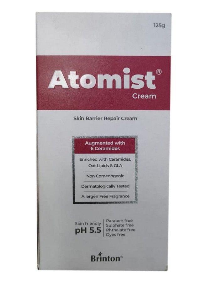 Brinton Atomist Skin Barrier Repair Cream 125 Gm; Enriched With Ceramides Oats Lipids & Gla - Image 5