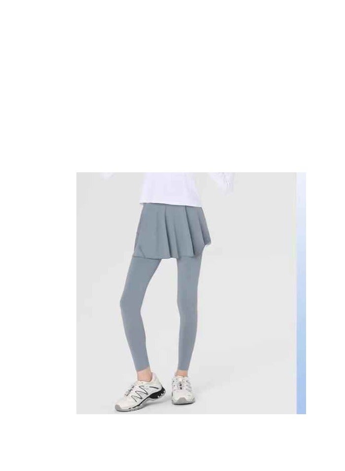 Children's Quick Drying Clothes Yoga Badminton Tennis Training Hooded Long Sleeved Sports Suit  - Image 2