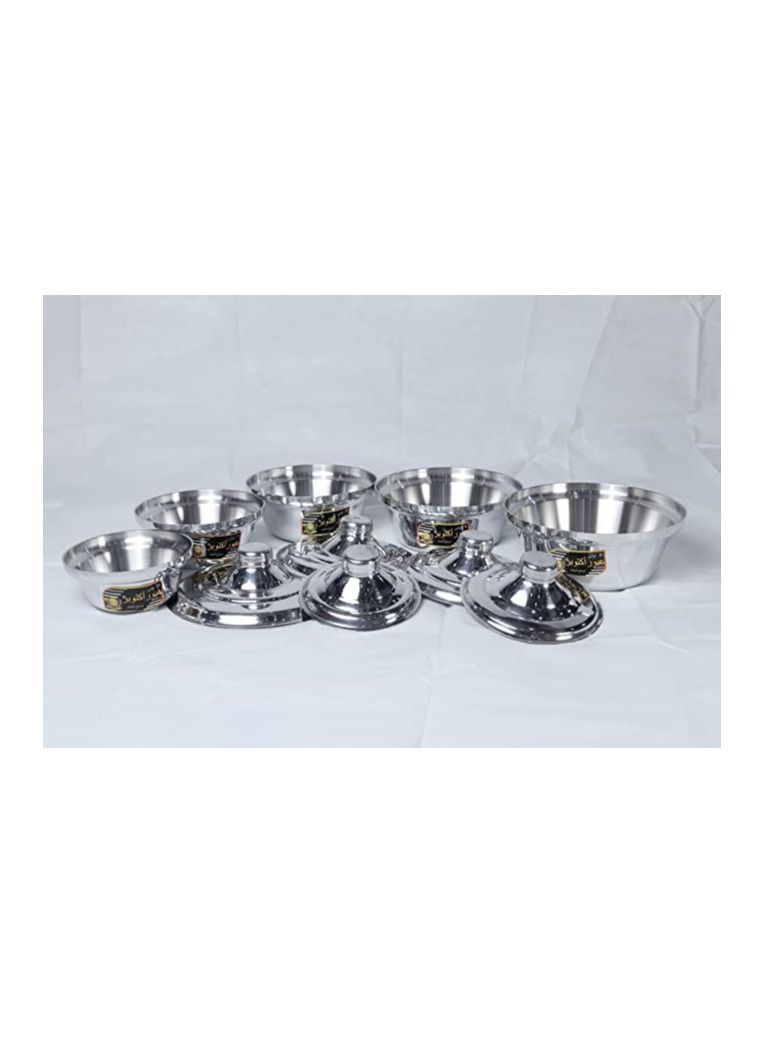 Obour October Blue Aluminum Shawerma Pot Set 13 Pieces 159544