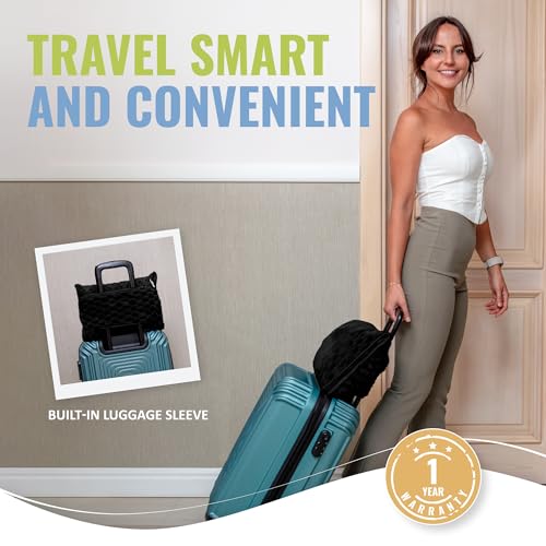 BOACAY Packable Travel Blanket for Airplane, Car - Compact Office Blanket - Portable Pillow for Adults, Kids with Case, Luggage Sleeve, Backpack Clip - Image 3