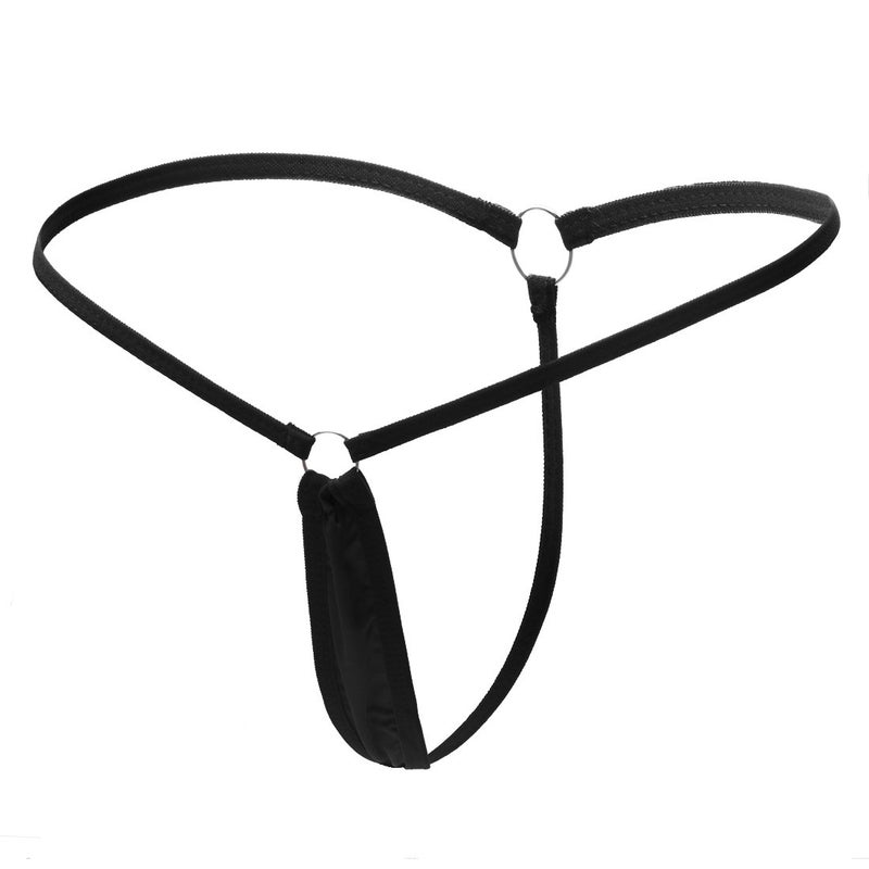 ETAOLINE Women's Low Rise Sexy Underwear Y-Back G-string Lingerie Thong Panty (Small, 5 Pack (5 Colors)) - Image 2