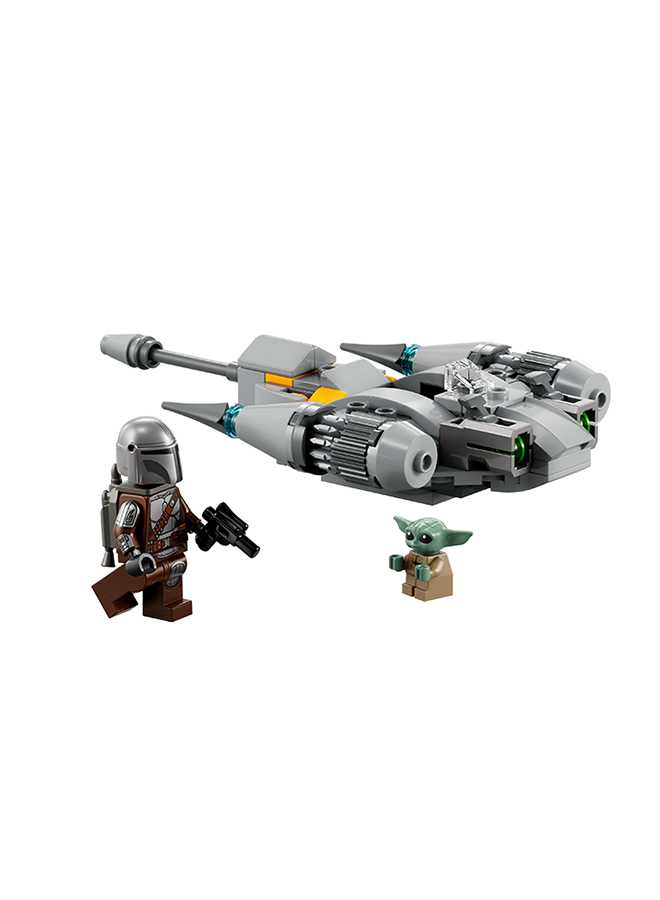 ليغو Star Wars The Mandalorian N-1 Starfighter Microfighter 75363 Building Toy Set for Kids; Fun Gift Idea for Kids Aged 6 and Up; Quick-Build, Stud-Shooting Construction Model for Action Play (88 Pieces) LEGO