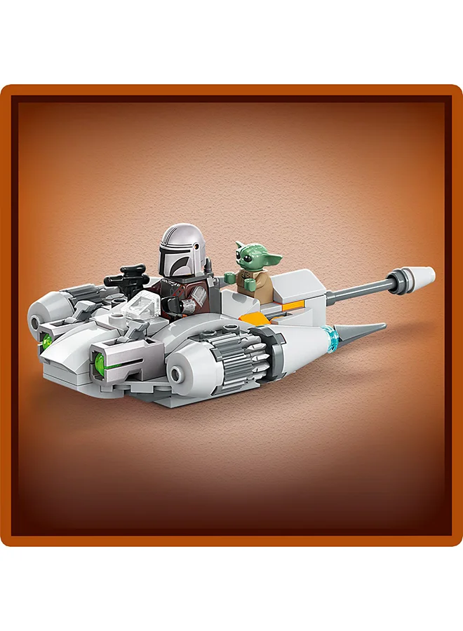 ليغو Star Wars The Mandalorian N-1 Starfighter Microfighter 75363 Building Toy Set for Kids; Fun Gift Idea for Kids Aged 6 and Up; Quick-Build, Stud-Shooting Construction Model for Action Play (88 Pieces) LEGO