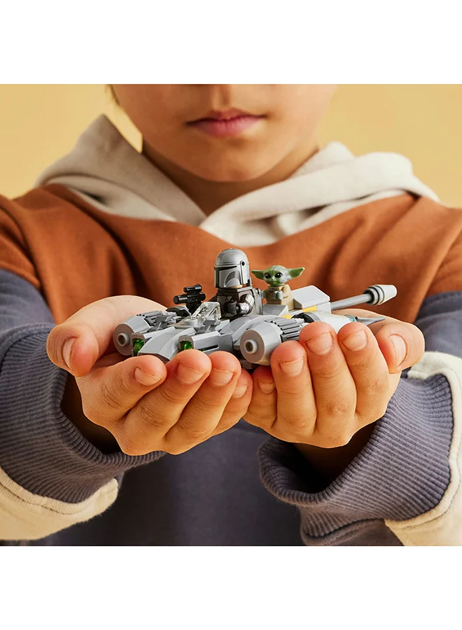 ليغو Star Wars The Mandalorian N-1 Starfighter Microfighter 75363 Building Toy Set for Kids; Fun Gift Idea for Kids Aged 6 and Up; Quick-Build, Stud-Shooting Construction Model for Action Play (88 Pieces) LEGO