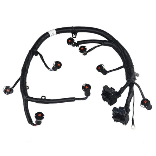 NMN Precision 5C3Z9D930A FICM Engine Fuel Injector Complete Wire Harness Fits 6.0L Diesel 2004-2005 Ford Excursion / 2003-2007 F250, F350, F450, F550 - Image 1