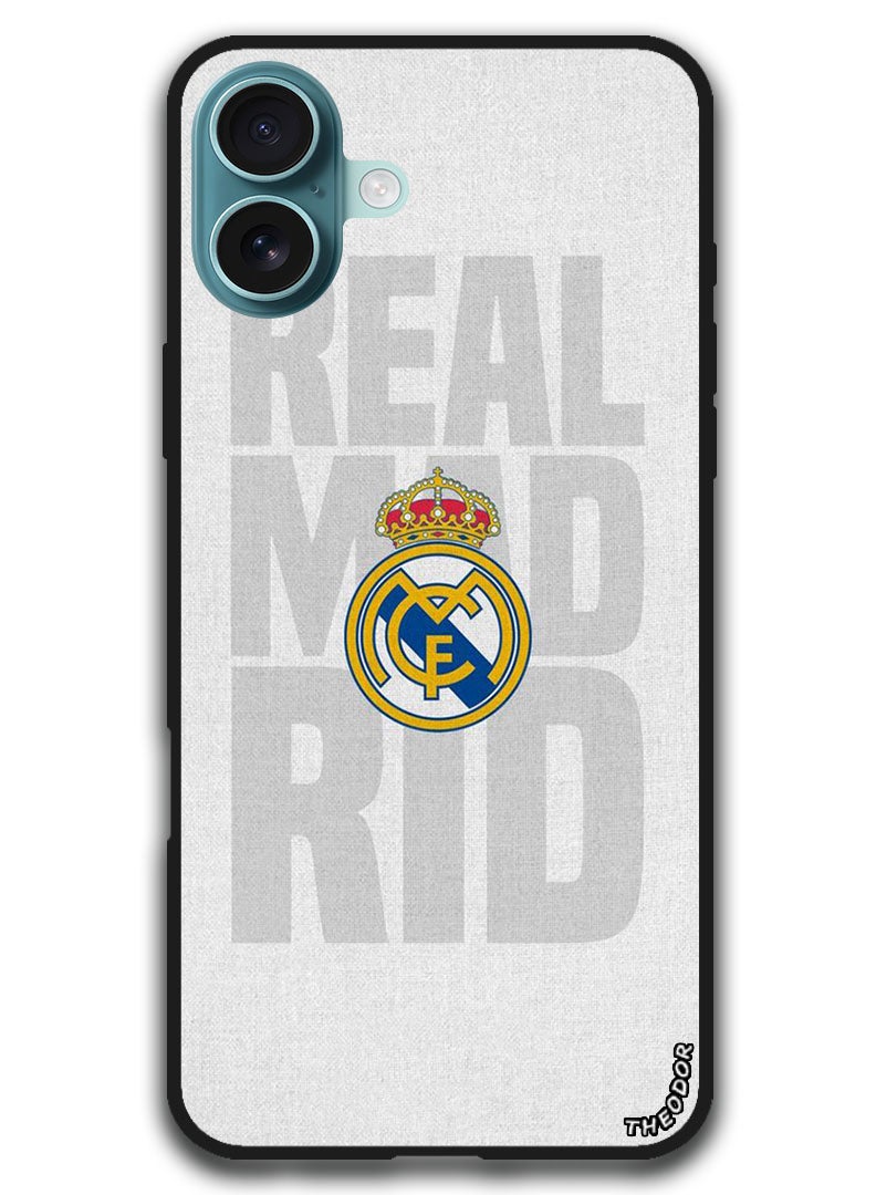 Theodor Protective Case Anti Scratch Shock Proof Bumper Cover For iPhone 16 Plus (6.7)-inch Madrid - Image 1