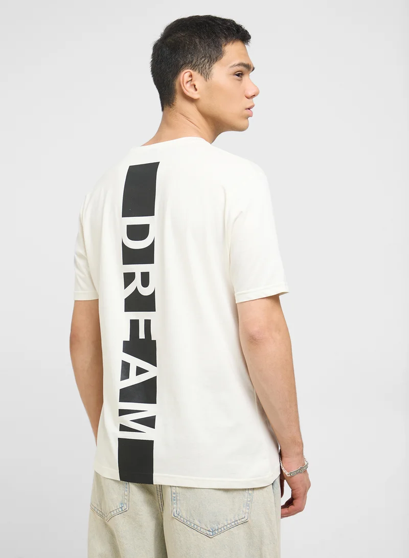 سفنتي فايف بيسيكس Printed T-Shirt