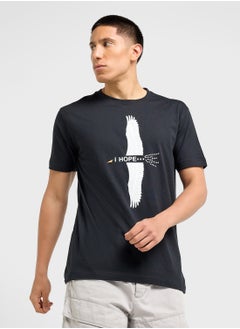 Seventy Five Basics Printed T-Shirt  - Image 1