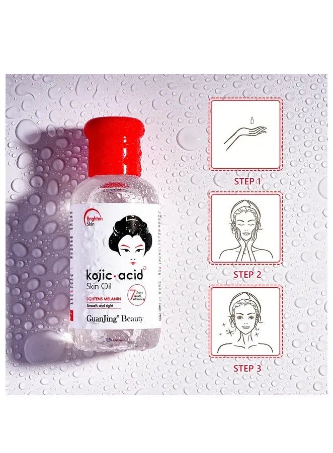 GUANJING KOJIC ACID SKIN OIL 75 ML - Image 2