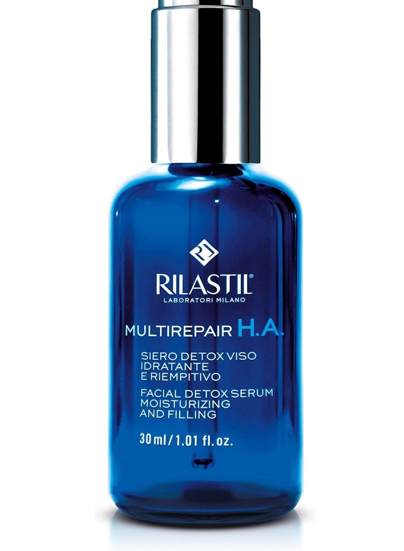 Rilastil Multirepair H.A. Repairing Detox Serum Moisturizing And Filling 30Ml - Image 1