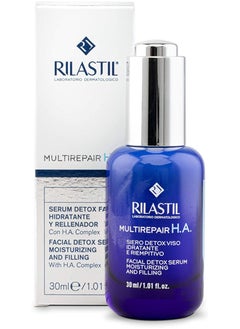 Rilastil Multirepair H.A. Repairing Detox Serum Moisturizing And Filling 30Ml  - Image 3