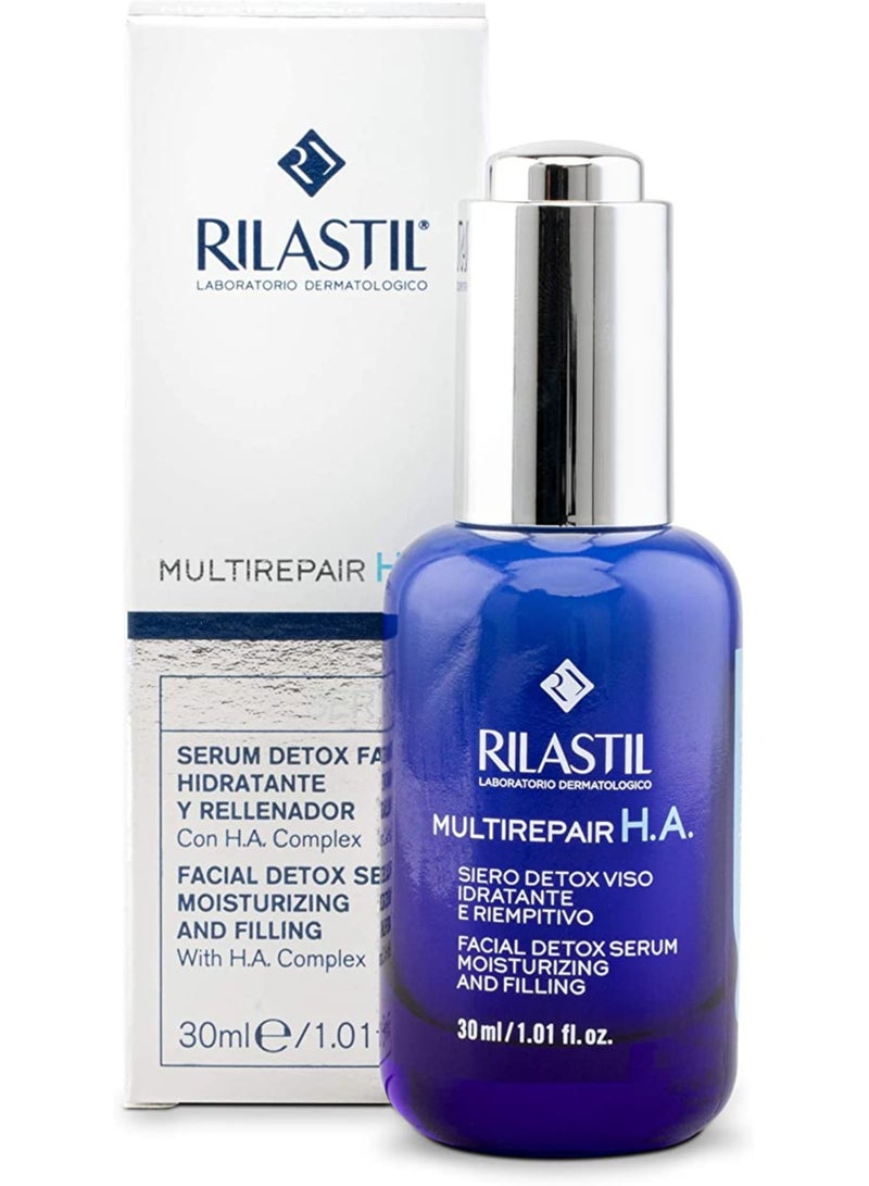 Rilastil Multirepair H.A. Repairing Detox Serum Moisturizing And Filling 30Ml - Image 3