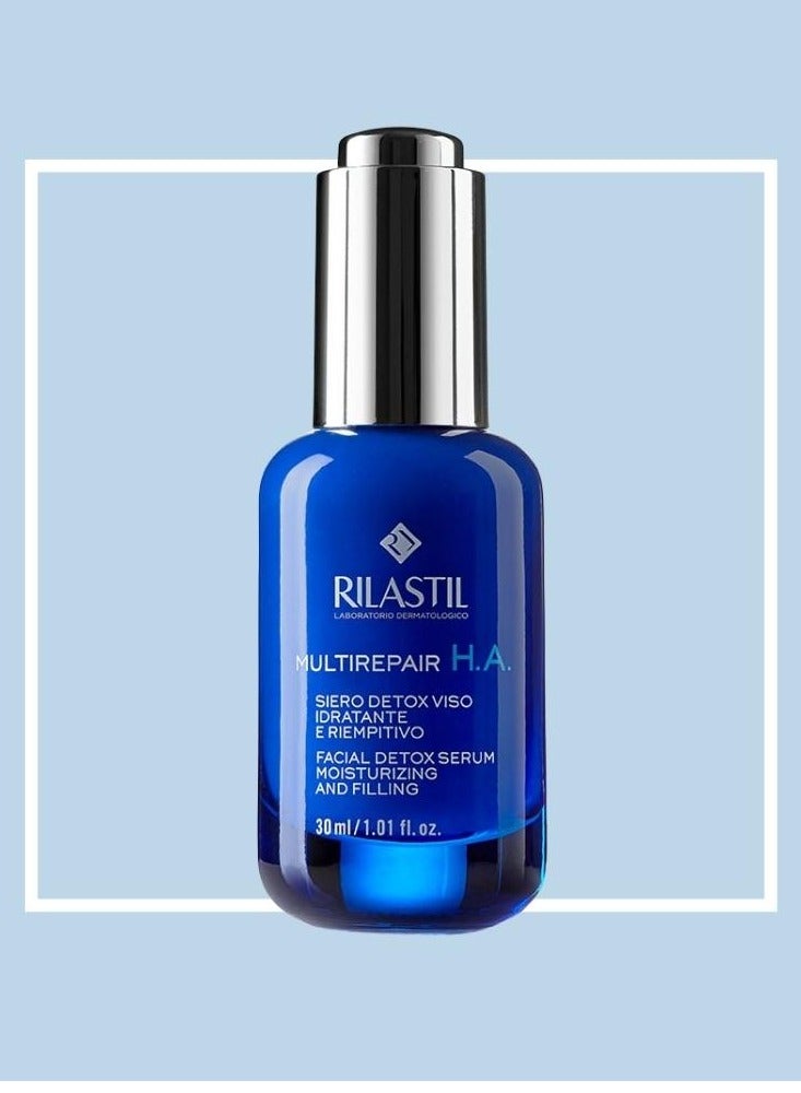 Rilastil Multirepair H.A. Repairing Detox Serum Moisturizing And Filling 30Ml - Image 4