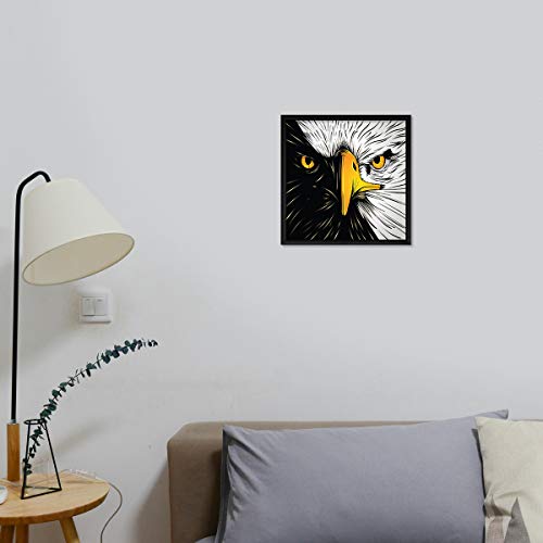 ArtX Paper God Garud Killer Of Negativity Wall Art Painting, Multicolor, Traditional, 13X13 in, Set of 1 - Image 3