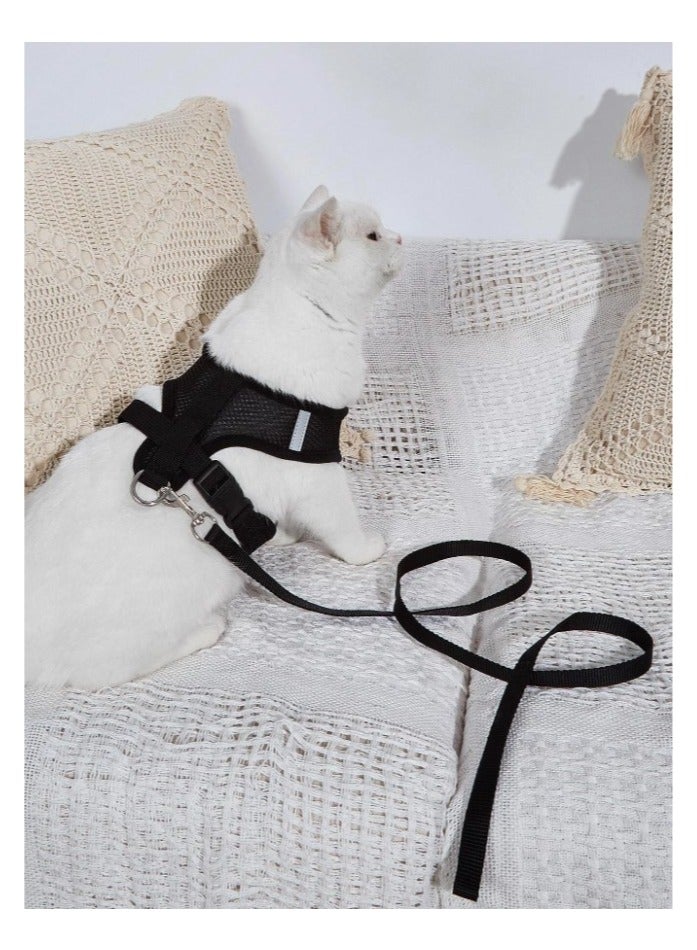 Cat Harness and Leash Set for Walking, Escape Proof Soft Adjustable Vest - Image 5