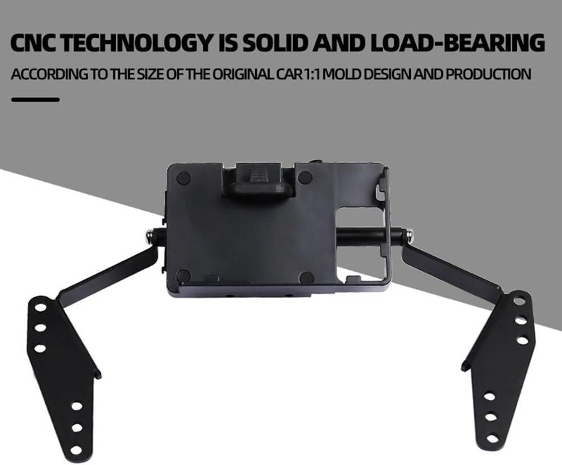 QASULER Motorcycle Phone Holder for Suzuki DL650 Vstrom - Image 5