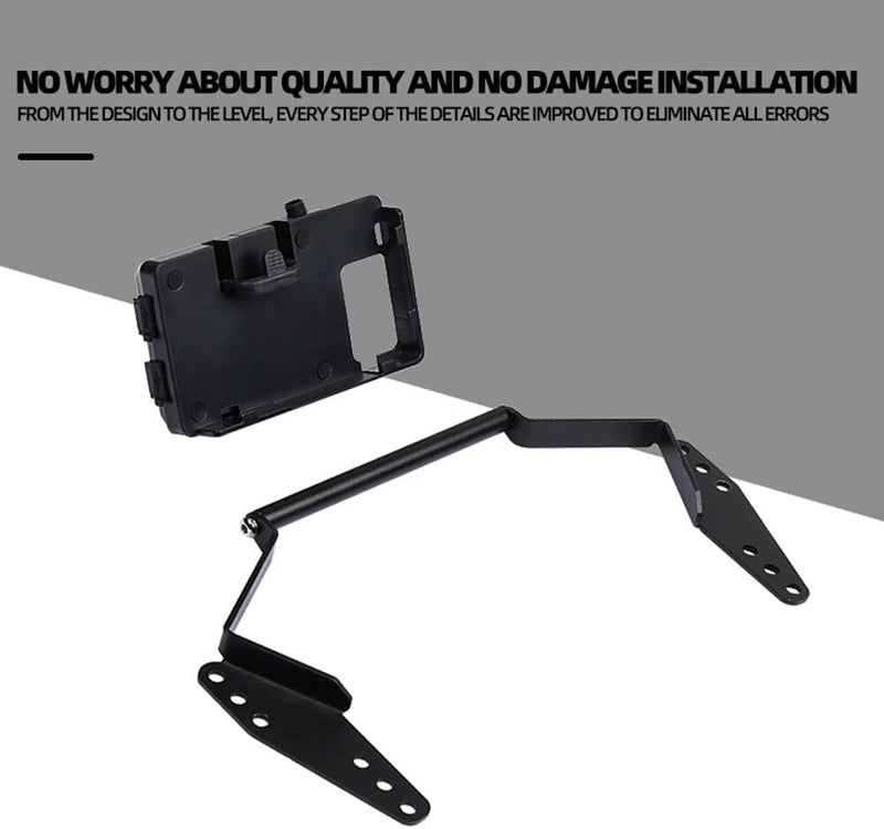 QASULER Motorcycle Phone Holder for Suzuki DL650 Vstrom - Image 4