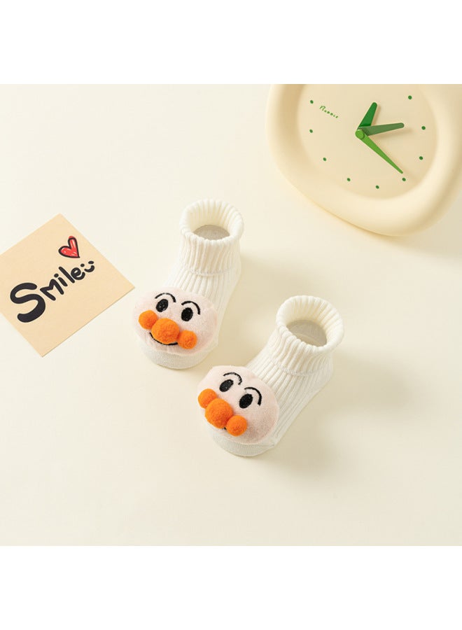 Newborn Baby Socks, Spring And Autumn Style, Baby A-grade Cotton, Spring And Autumn, Anti-slip, Non-binding, Cartoon Floor Socks 6