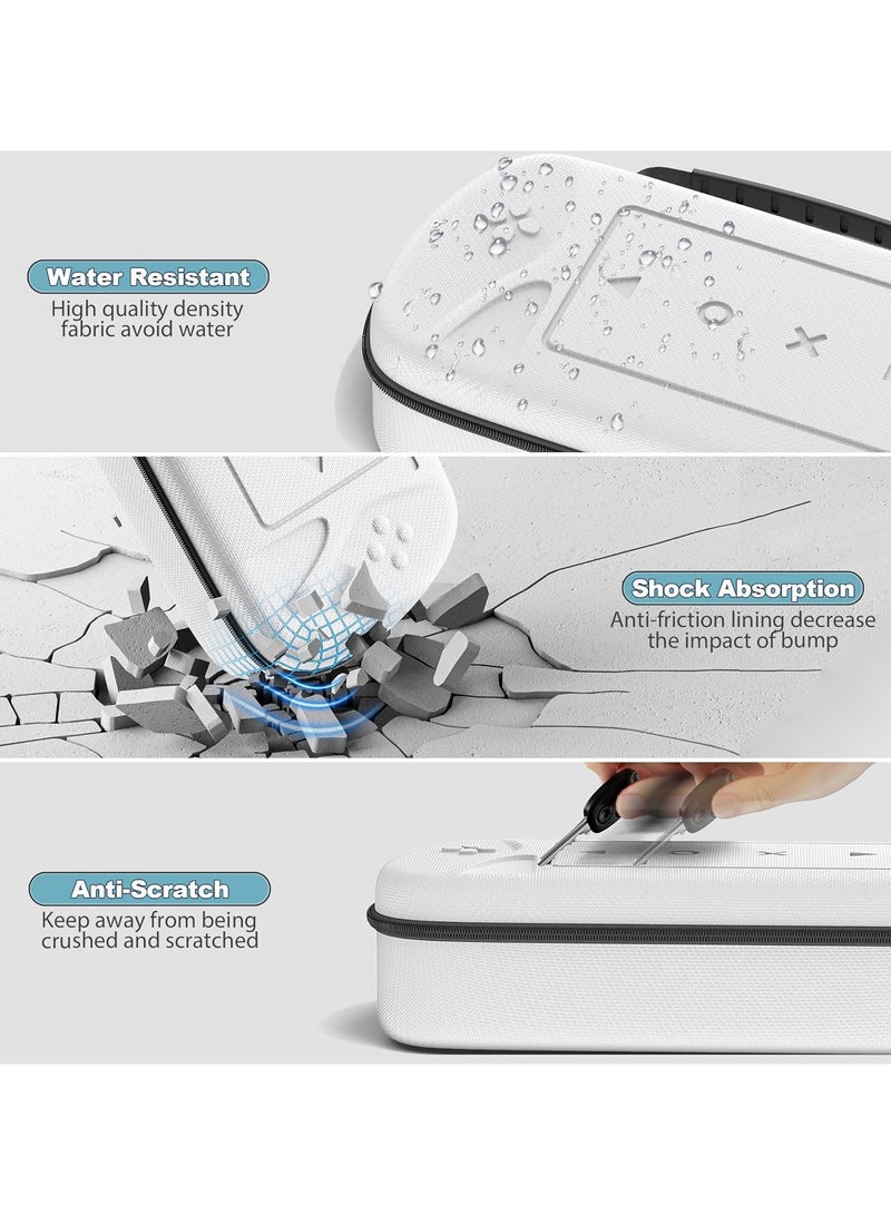 عام حالة التغليف PS Portal توافق مع لاعب البعيد Playstation Portal، حالة النقل لوحدة تحكم PlayStation Portal، حالة سفر صعبة مع جيب مخصص بسحاب لملحقات PS5 Portal - Image 2