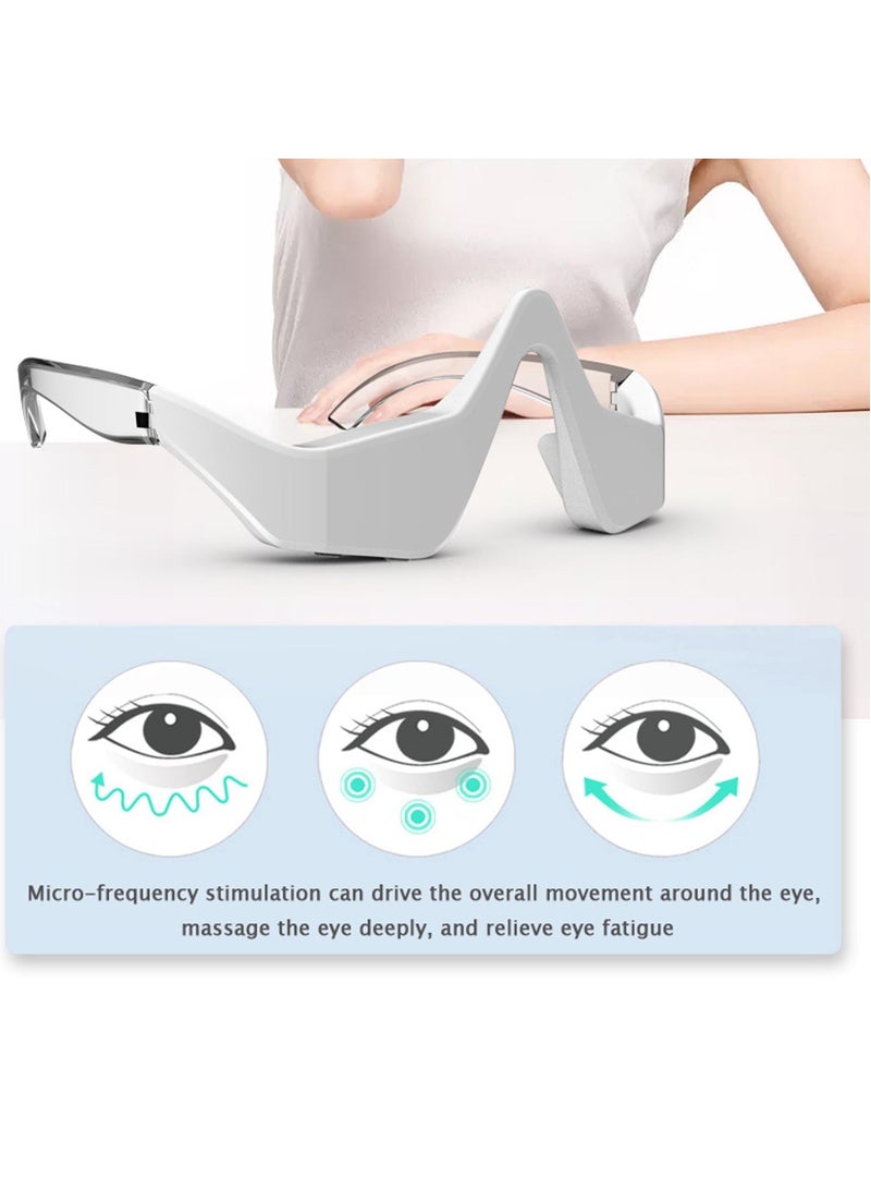 KASTWAVE Eyecare Pro, Unwind Eye Beauty Pro, 3D Surround Deep Repair Vibration Massager for Dark Circles Eye Bags, Yarana Eye Care Pro Relax Eye Relieve Sore Eyes, Firm Tone Eye Care Device - Image 3
