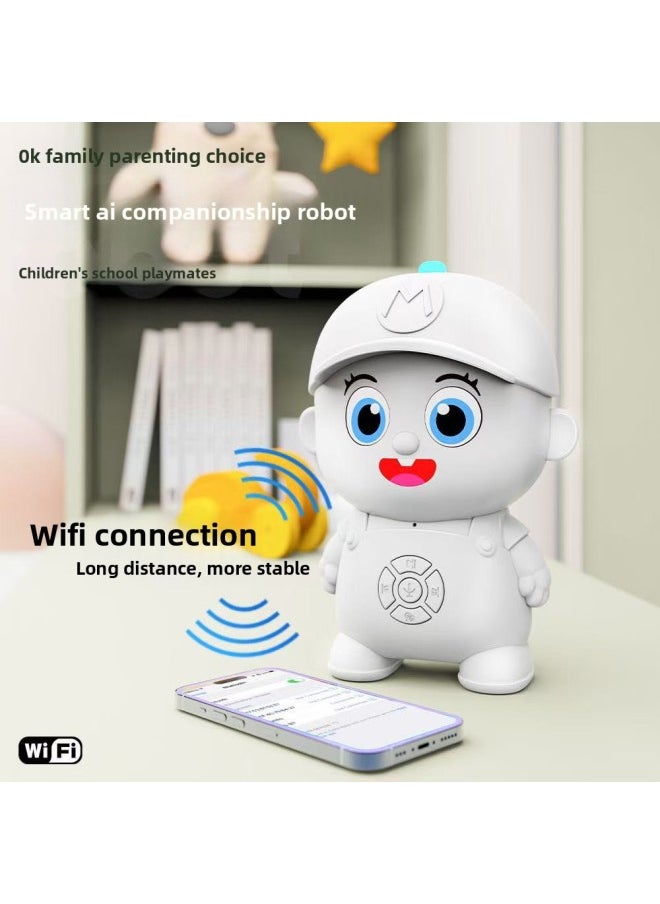 null - House Small Valley AI Intelligent APP Voice Children's Educational Early Education Story Machine Little Boys And Girls Dialogue Learning Toys-Color:Wifi Version + Ai Dialogue + Remote Mutual Chat [color Box] - Image 1