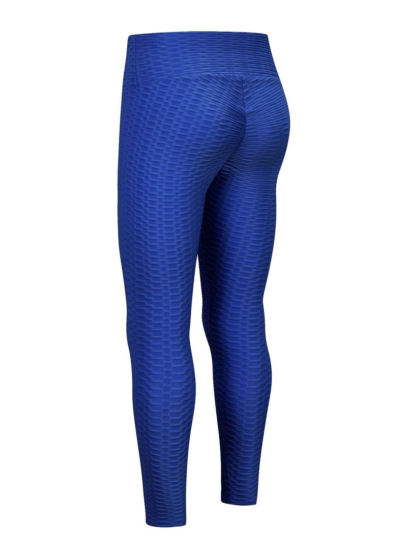 Loquat Women Quick Dry Breathable Elastic Pants Dark Blue - Image 2