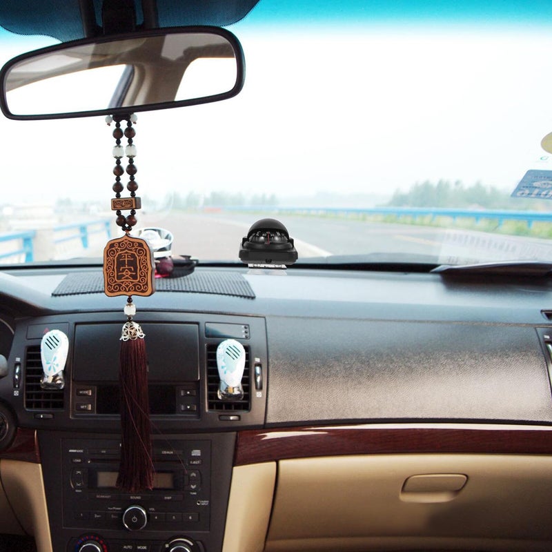 Adjustable Magnetic Car Dashboard Compass Ball Mount For Navigation Direction Finding - Image 5