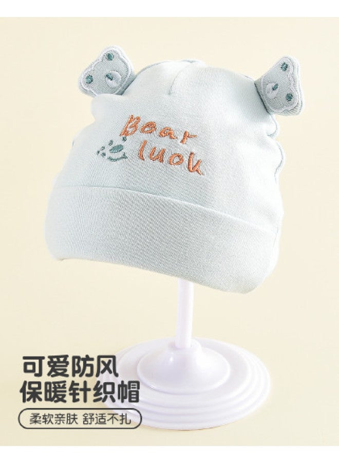 Bumblebee Newborn Cotton Delivery Room Baby Cap - Soft Cranial Protection Hat, Adorable 3d Windproof Outdoor Infant Hat - Image 1
