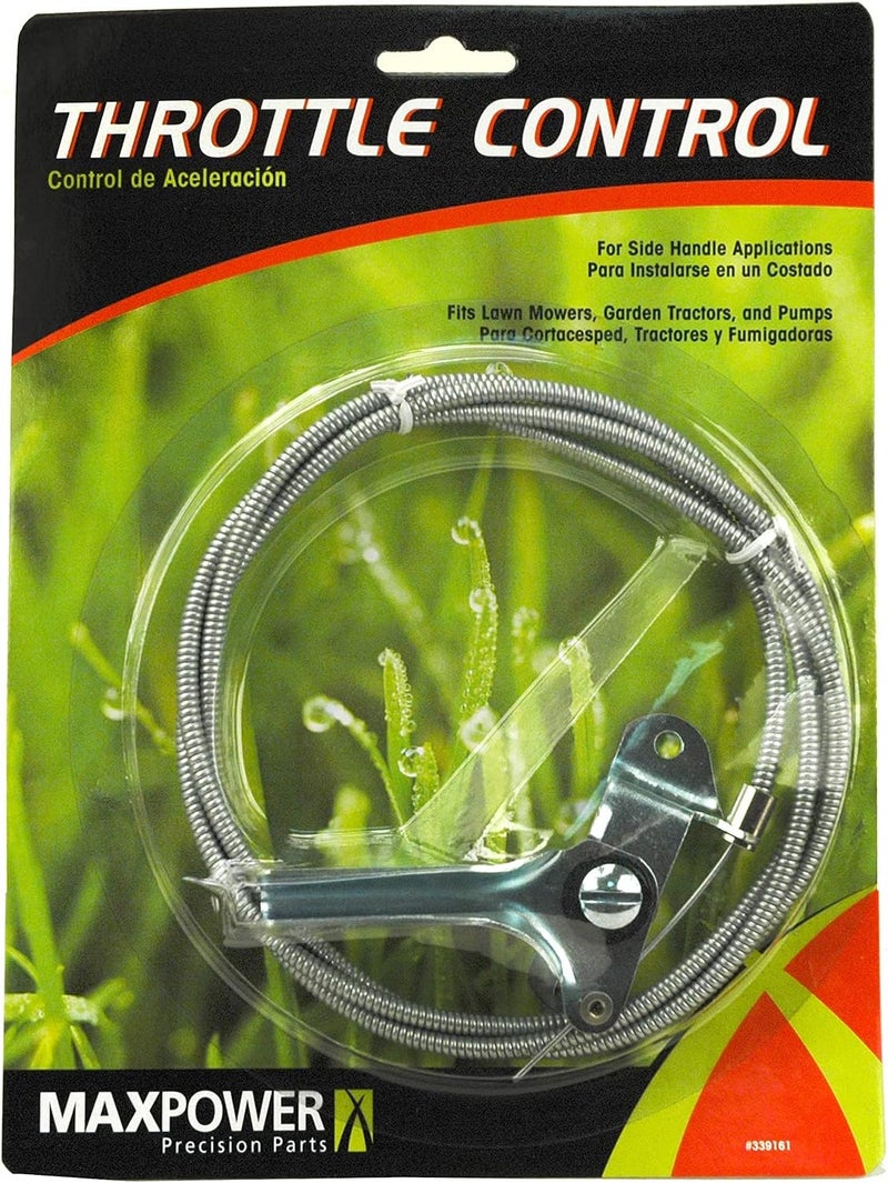 Max Power 339161 Universal Throttle Control, Side Mount, Silver - Image 2