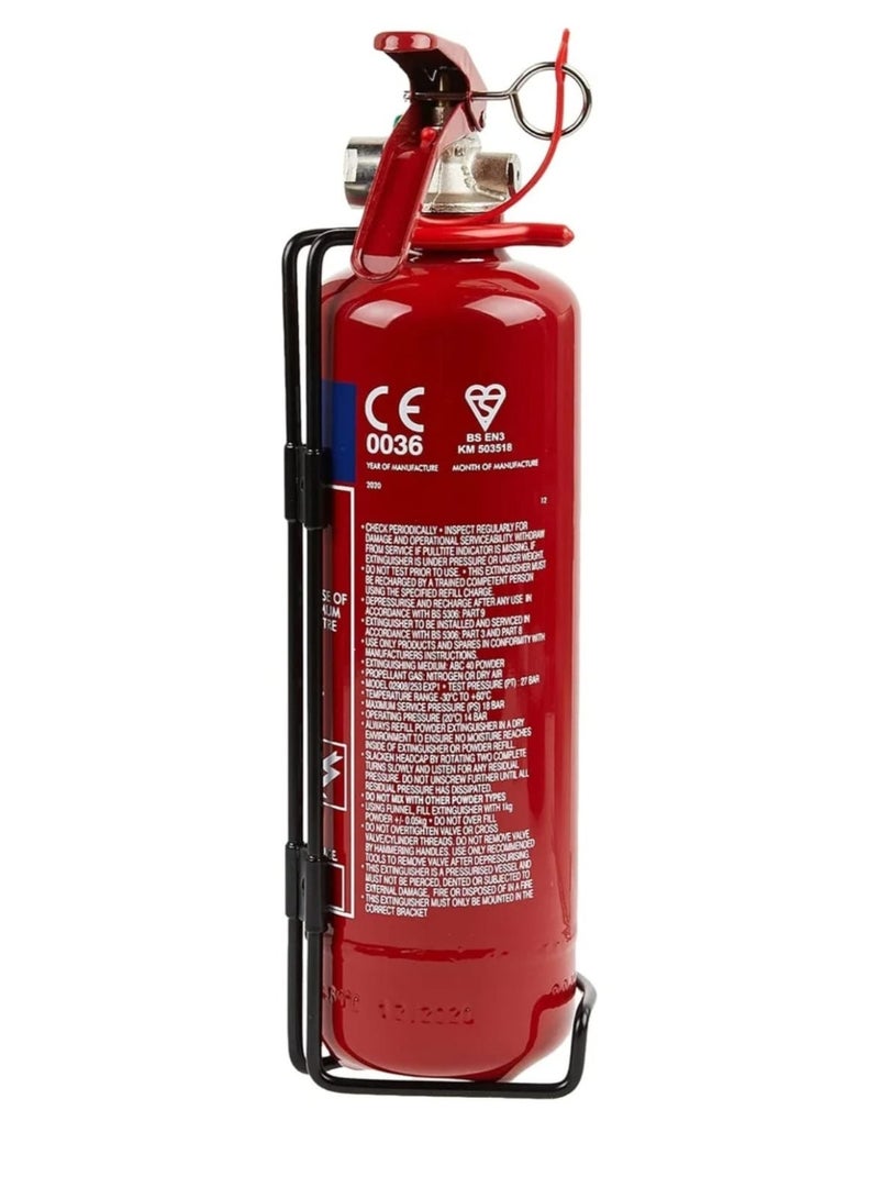 1kg Dry Powder Fire Extinguisher for Homes, Cars, and Trucks - Image 2