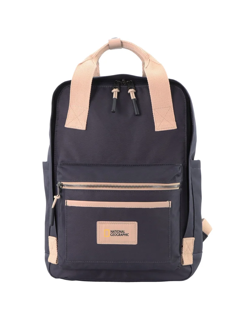 NATIONAL GEOGRAPHIC National Geographic LEGEND Small Backpack Anthracite For Men And Women, Durable Water Resistant Padded Laptop Casual Dark Tone Grey Daypack, Bag For School College Office Leisure Outdoor Travel