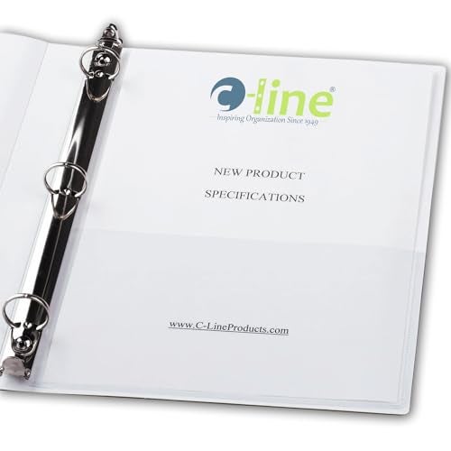 C-Line Self-Adhesive Add-On Filing Pockets, 8-3/4 x 5-1/8, 10 per Pack (70185) - Image 4