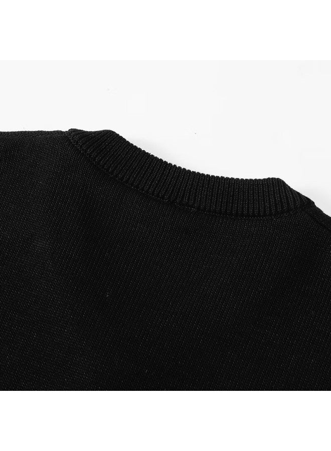 Glm Men's Sweater Autumn Winter Korean Style Trendy Warm Knitwear Base Shirt - Image 3