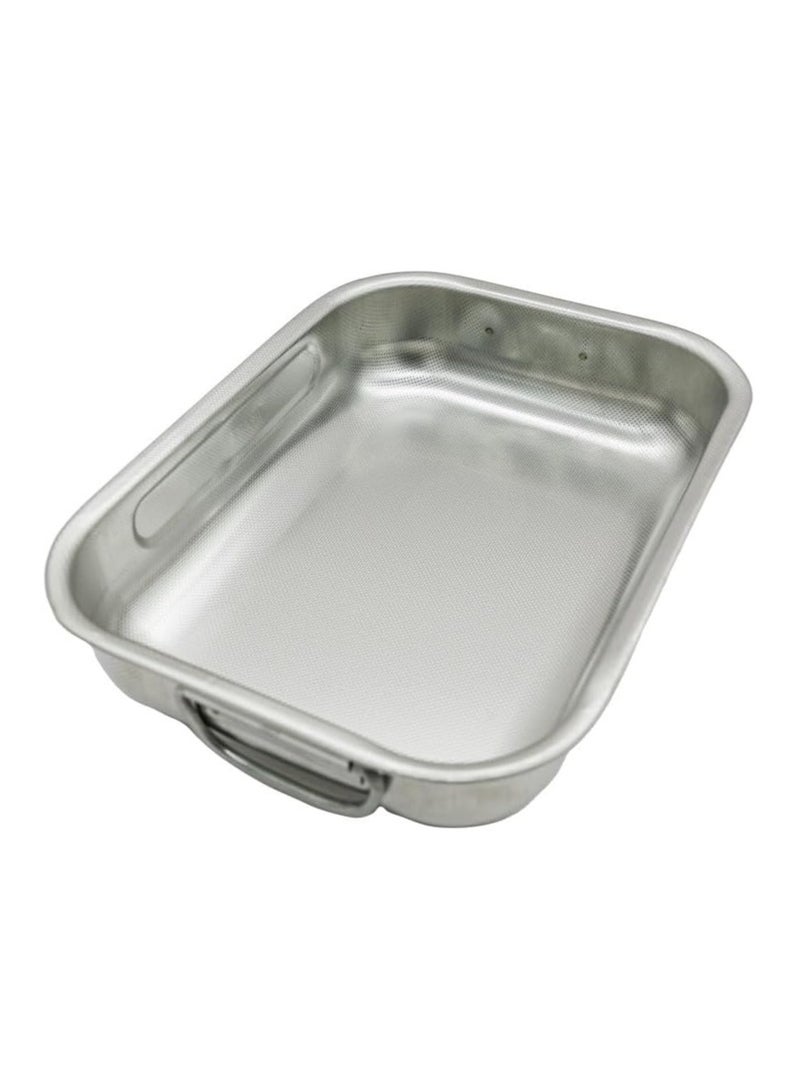 AKDC S/Steel Baking Dish Pan Silver Color 25Cm - Image 1
