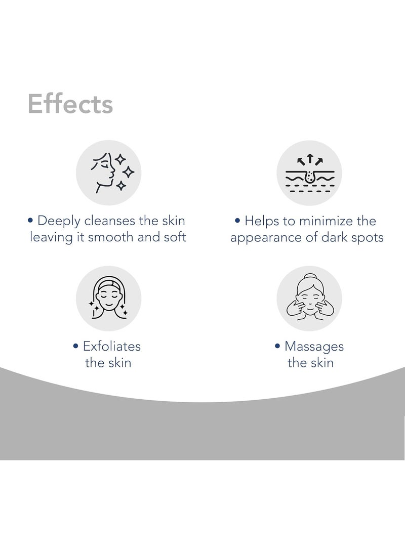 Novaclear Whitening Facial Foam 100ml – Silicon Brush Face Wash with Alpha Arbutin, Glycolic & Lactic Acid - Image 4