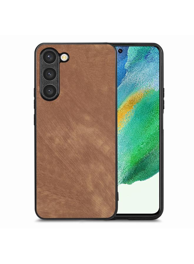 اس-توب جراب لهاتف Samsung Galaxy S21 FE 5G، جراب خلفي من الجلد الكلاسيكي، جراب هاتف من البولي كربونات - Image 1