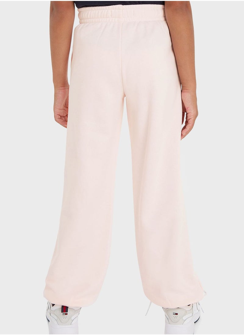 TOMMY HILFIGER - Youth Logo Sweatpants - Image 1