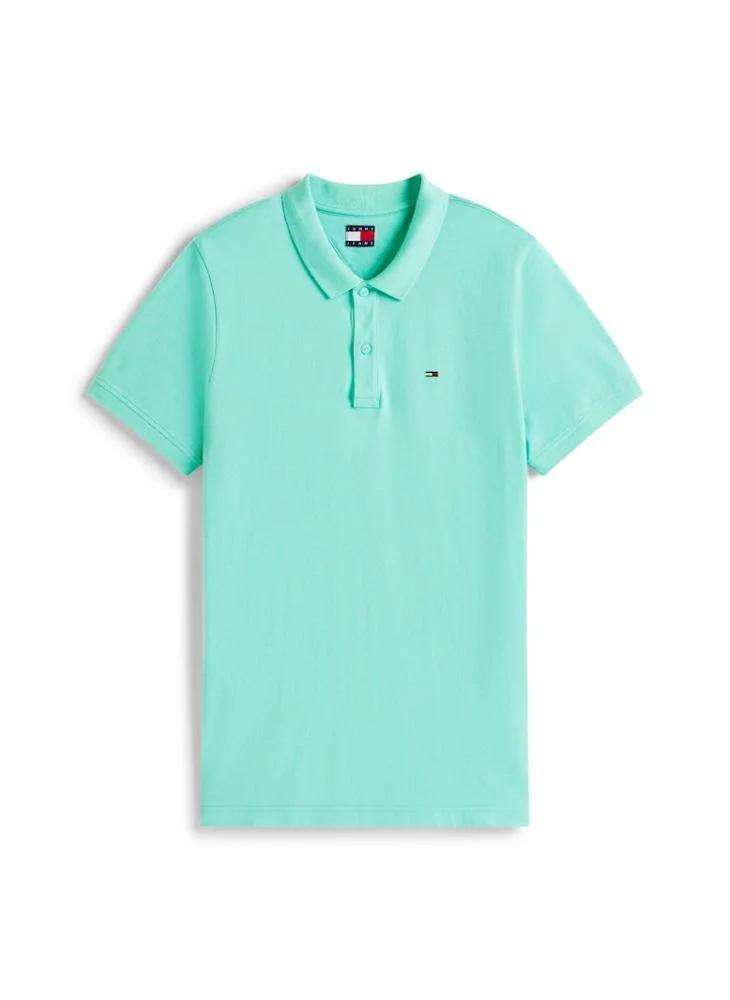TOMMY JEANS Slim Cotton Polo
