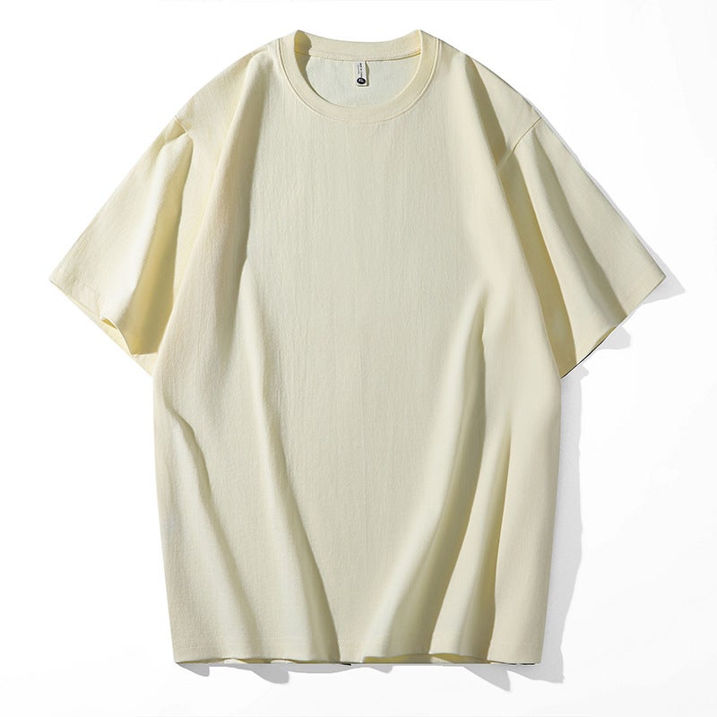 Xl270G Off-Shoulder Short-Sleeved T-Shirt Regular Short-Sleeved Round Neck Loose Summer Daily Youth Popular - Image 4