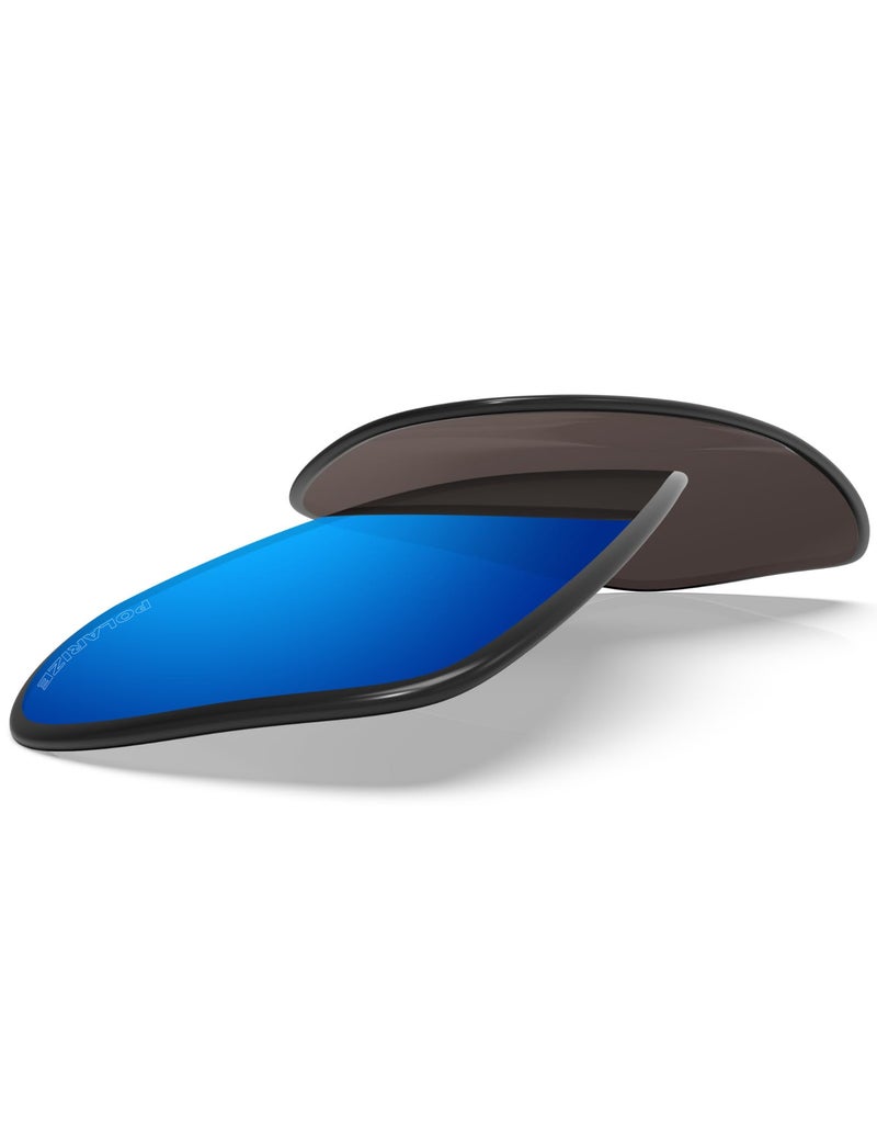 BLAZERBUCK Anti-salt Polarized Replacement Lenses & Sock Kit for Oakley Juliet - Ice Blue - Image 2
