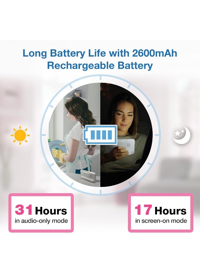 في تك مراقب الأطفال VTech VM924-2 مع كاميرتين وصوت، قابل للتحريك والإمالة والتكبير - Image 3