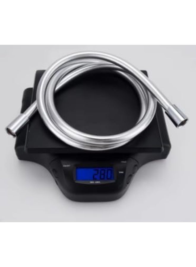 خرطوم شطاف مرن جدا -طويل مصنوع من مادة pvc مضاد للانفجار والتشباك يتحمل ضغط مياه حتي 10 بار صمولة نحاس دوران 360 درجة anty twist(سم120) - Image 2