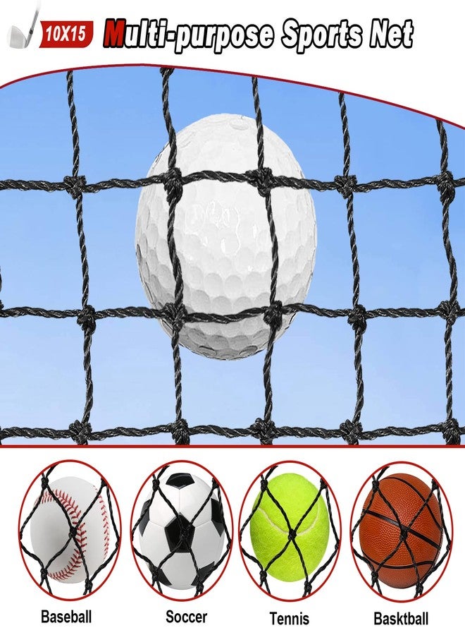 AOLIGEIJS Golf Net,Golf Practice Net,Sports Netting,Sports Practice Barrier Net,Heavy Duty Ball Netting - Image 3