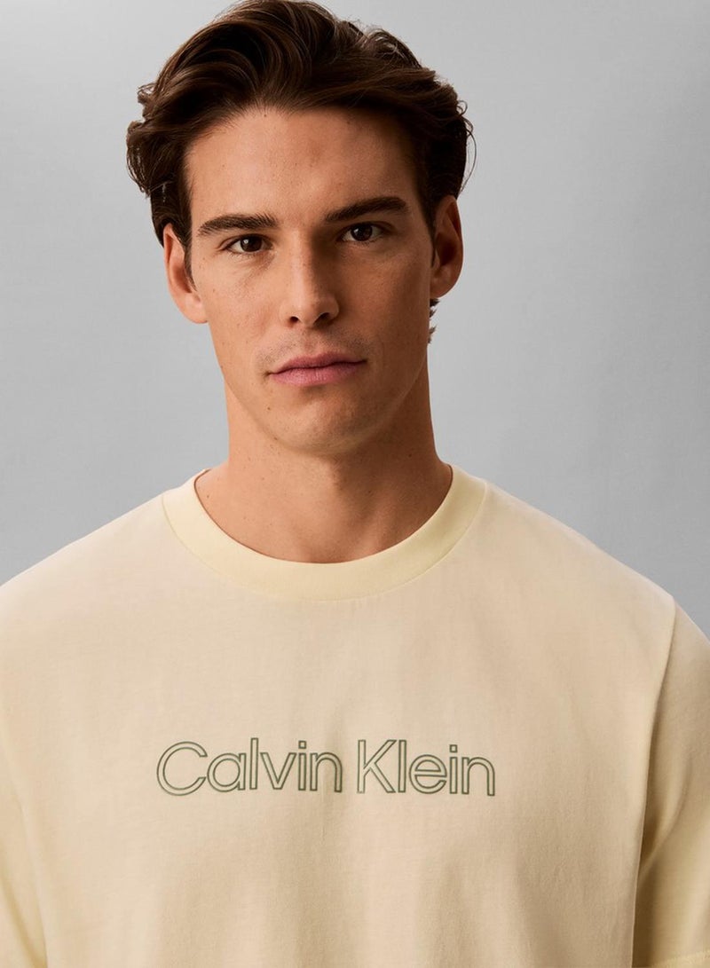 CALVIN KLEIN Relaxed Logo T-Shirt - Image 3