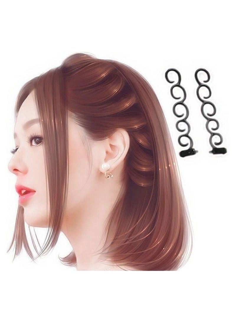 Goolsky Women Hair Styling Clip DIY French Hair Braiding Tool Roller Bun Maker Hairstyle Braid Tool Twist Plait Hair Braiding Tool Hair Accessories - Image 2