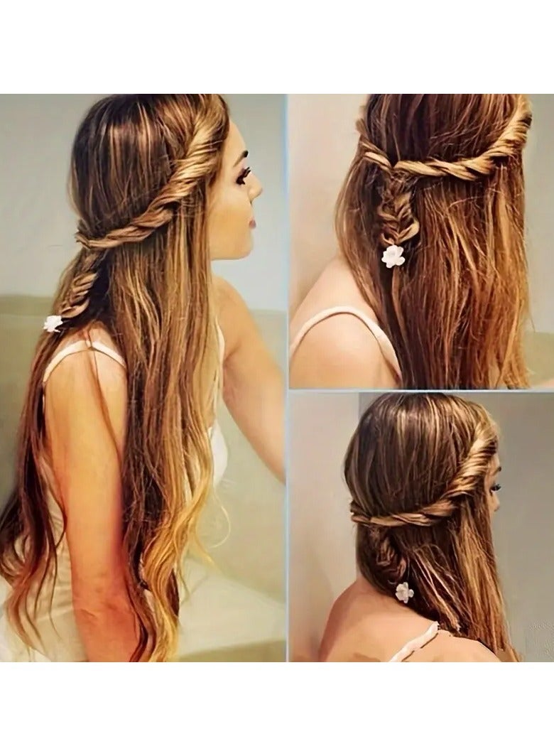 Goolsky Women Hair Styling Clip DIY French Hair Braiding Tool Roller Bun Maker Hairstyle Braid Tool Twist Plait Hair Braiding Tool Hair Accessories - Image 4