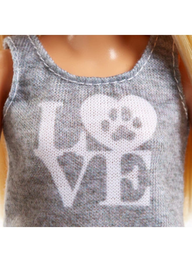 Barbie Pet Lover Doll Set with Puppy, Bunny & 7 Accessories | Feeding & Grooming Playset for Kids - Image 5