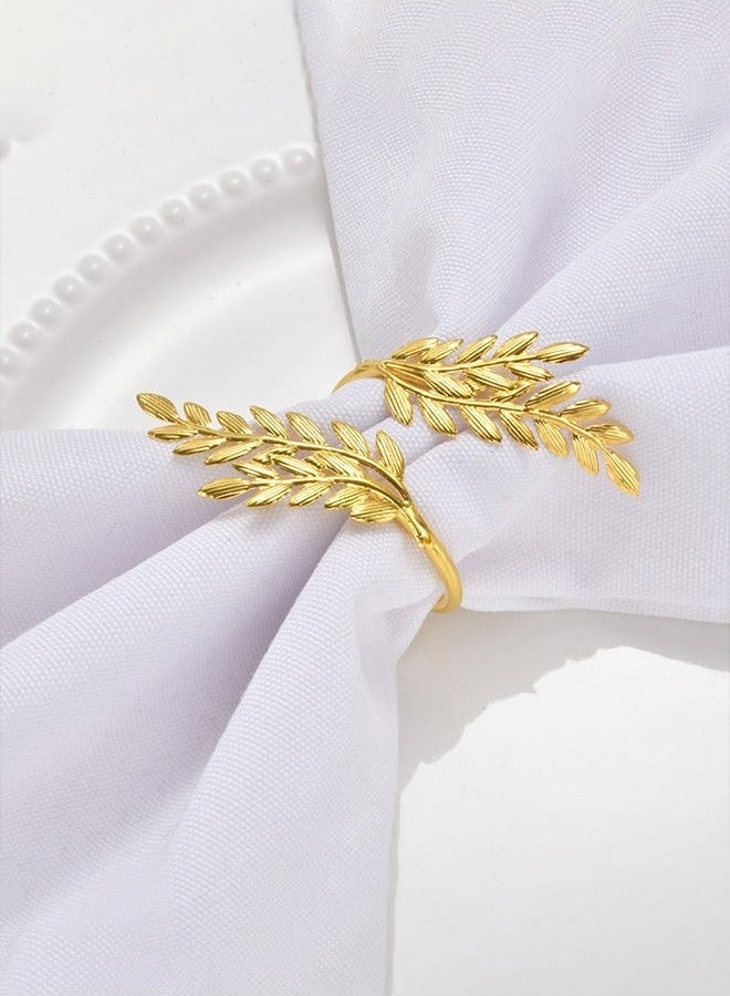 ASIV Golden Wheat Napkin Ring, Wedding Napkin Ring, Napkin Ring - Image 2